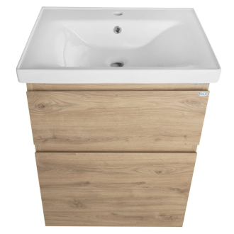 Aqualine ALTAIR umývadlová skrinka 57x72,5x45cm, dub emporio AI360