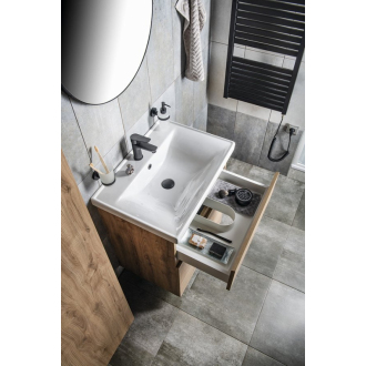 Aqualine ALTAIR umývadlová skrinka 67x60x45cm dub emporio AI370