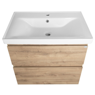 Aqualine ALTAIR umývadlová skrinka 67x60x45cm dub emporio AI370