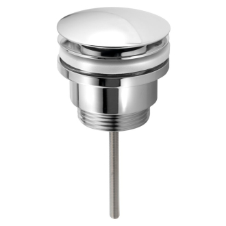Umývadlová výpusť 5/4“, click-clack, veľká zátka, chróm 151.307.1
