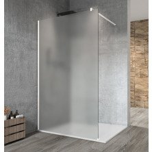 VARIO WHITE jednodielna sprchová zástena k stene, matné sklo, 900 mm GX1490GX1015