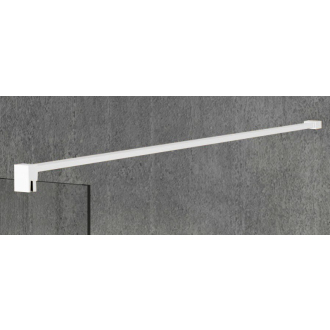 VARIO WHITE jednodielna sprchová zástena do priestoru, dymové sklo, 1300 mm GX1313GX2215