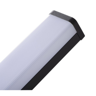 Aqualine ASTEN LED svietidlo 8W, 400x42x110mm, čierna mat 26683