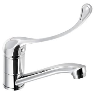 AQUALINE 35 umývadlová batéria s otočnou hubicou, lekárska páka, chróm 54196