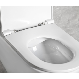 INFINITY závesná WC misa, Rimless, 36,5x53cm, biela 10NF02001