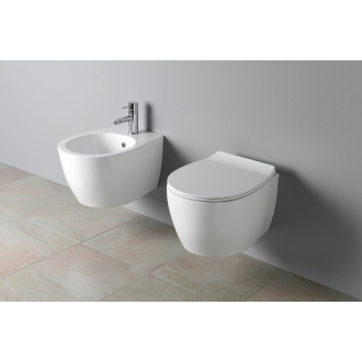 SENTIMENTI bidet závesný, 36x51cm, biela (SmartFixPlus) 10AR41010SV