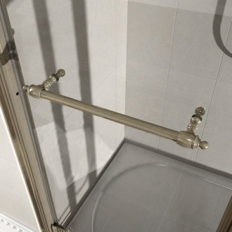 ANTIQUE štvorcový sprchovací kút, 900x900 mm, L varianta GQ1290LCGQ5690C