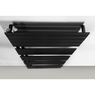 Aqualine MILI vykurovacie teleso 600x1510 mm, čierna mat DC646T