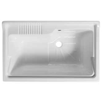 Aqualine Výlevka na skrinku 80x50cm, plast biela PI8050