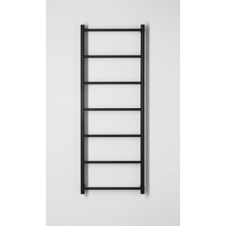 SHICK nástenný držiak uterákov 500x1344 mm, okrúhly, čierna mat SH500B