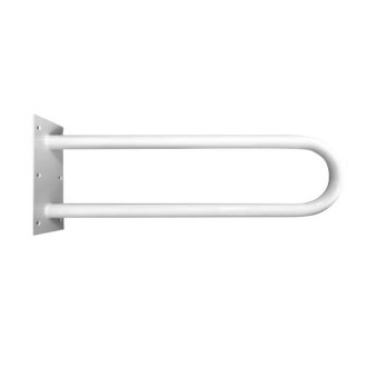 HANDICAP podperné madlo tvar U 600mm, biela XH538W