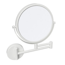X-ROUND WHITE závesné kozmetické zrkadlo ? 180 mm, biela XR006W