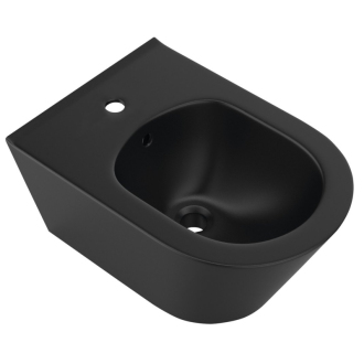 AVVA bidet závesný 35,5x53 cm, čierna mat 100324-110