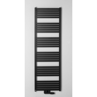 GRUNT vykurovacie teleso rovné 500x1610 mm, stredové pripojenie, čierna mat 600.123.6