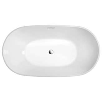 Aqualine DOURO voľne stojaca vaňa, 150x80 cm, biela E1850