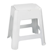 Aqualine Kúpeľňová stolička s úložným priestorom, biela 90902W