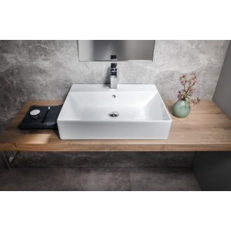 KUBE X keramické umývadlo 60x47 cm, rektifikovaná verzia, biela ExtraGlaze 94319111