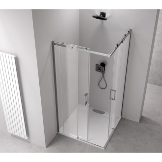 THRON LINE ROUND štvorcový sprchovací kút 900x900mm, rohový vstup TL2990-5005