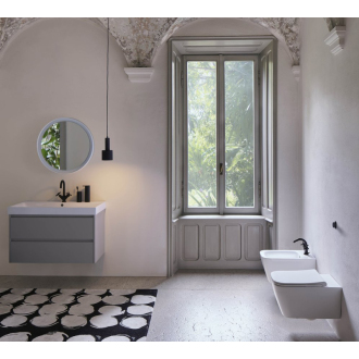 NUBES bidet závesný 55x35cm, biela ExtraGlaze 9665111