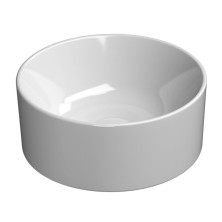 KUBE X keramické umývadlo na dosku, priemer 32 cm, biela ExtraGlaze 943511