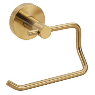 X-ROUND GOLD držiak toaletného papiera bez krytu, zlato mat XR704GB