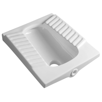 Aqualine AGADI WC turecké 50x61,5 cm, biela TU0586