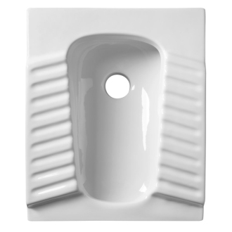 Aqualine AGADI WC turecké 50x61,5 cm, biela TU0586