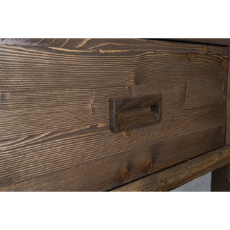 BRAND umývadlová skrinka 80x73x50cm, morený smrek BA083S