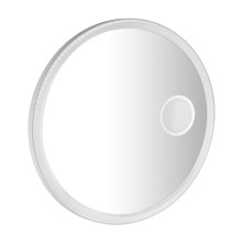 FLOAT okrúhle LED podsvietené zrkadlo, ? 80 cm, kozm.zrkadlo, IR senzor, biela FT800