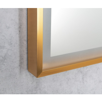 SORT zrkadlo s LED osvetlením 60x80cm, senzor, fólia anti-fog, 3000-6500 ° K, sunset SJ080Z
