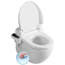 BRILLA závesné WC s elektronickým bidetom BLOOMING NB-R770D-1