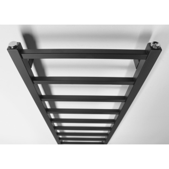 METRO LIGHT vykurovacie teleso 400x1140 mm, čierna mat IR445TB