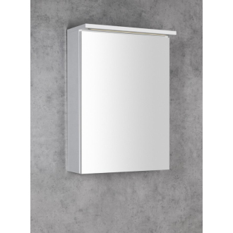 KAWA STRIP galerka s LED osvetlením 50x70x22cm, biela