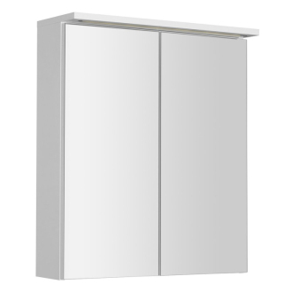 KAWA STRIP galerka s LED osvetlením 60x70x22cm, biela