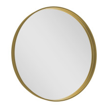 NOTION okrúhle zrkadlo v ráme ø 70cm, zlato mat
