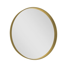 NOTION okrúhle zrkadlo v ráme ø 60cm, zlato mat