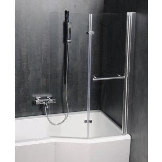 VERSYS L asymetrická vaňa 160x85x70x47cm, biela 14611