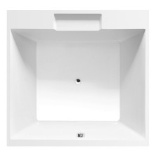 CAME štvorcová vaňa s konštrukciou 175x175x50cm, biela 23611