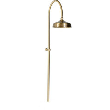 ANTEA sprchový stĺp na napojenie na batériu, hlavová sprcha, bronz SET016
