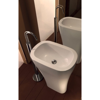 AQUATECH keramické umývadlo voľne stojace do priestoru 60x85x40cm 374201