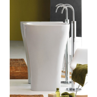 AQUATECH keramické umývadlo voľne stojace do priestoru 60x85x40cm 374201