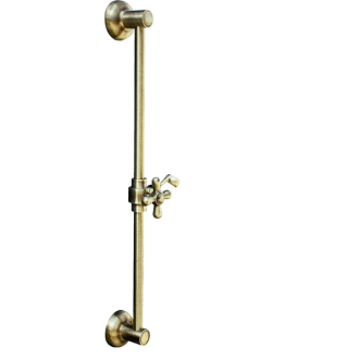 sprchová tyč MORAVA 60 cm, priemer. 18 mm – kov – stará mosadz MD0553SM
