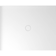 MIRAI sprchová vanička z liateho mramoru, obdĺžnik 100x80x1, 8cm, ľavá, biela 73169