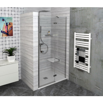 NEVEL vykurovacie teleso 555x773 mm, 324 W, stredové pripojenie, biela NVX608