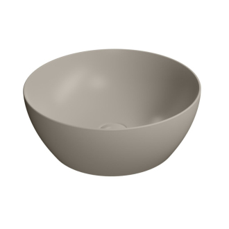 PURA umývadlo na dosku priemer 42 cm, tortora mat 885105