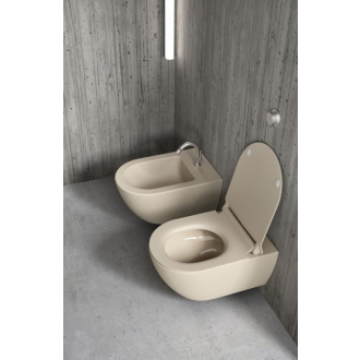 PURA WC závesné, splachovanie SWIRLFLUSH, 55x36 cm, creta dual-mat 881508