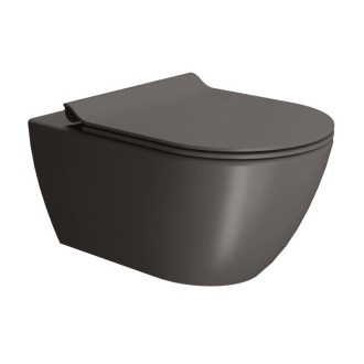 PURA WC závesné, splachovanie SWIRLFLUSH, 55x36 cm, bistro dual-mat 881516