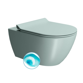 PURA WC závesné, splachovanie SWIRLFLUSH, 55x36 cm, ghiaccio dual-mat 881515