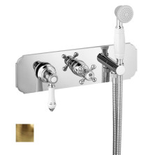 VIENNA podomietková sprchová batéria s ručnou sprchou, 2 výstupy, bronz VO142BR