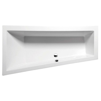 ANDRA L SLIM asymetrická vaňa 180x90x45cm, biela 72872S